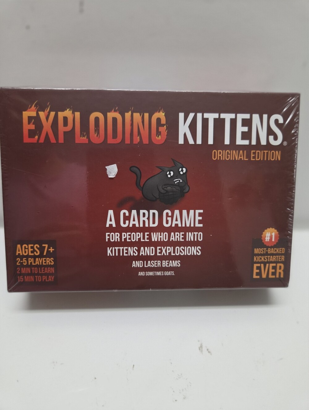 Exploding Kittens Original Edition Card Game Family Fun Brand new sealed